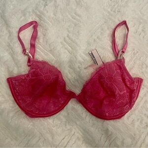 Victoria's Secret Pink Lace Underwire Bra